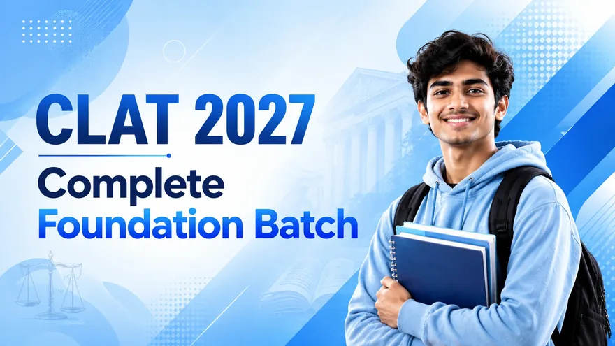 CLAT 2027 Complete Foundation Batch demo preview